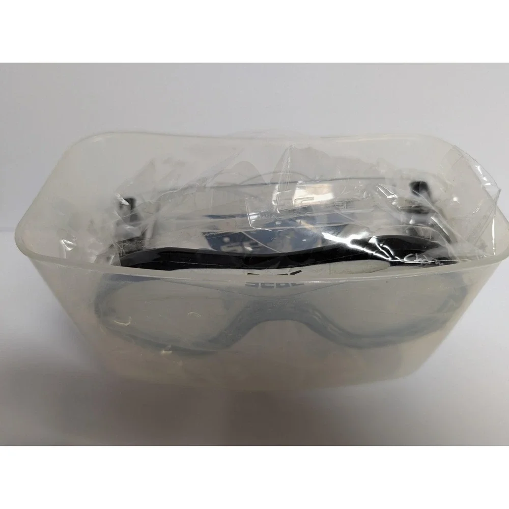 SEAC Charm Diving Mask Black Tempered Glass Silicone Strap Adult Snorkel Swim